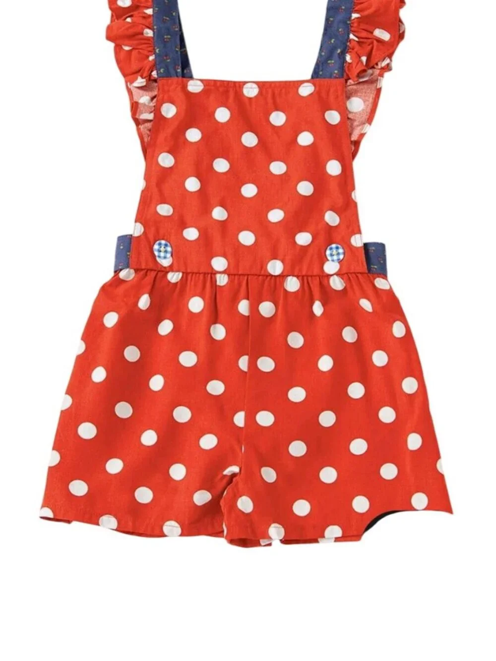 Matilda Jane Brilliant Daydream Most Magical Day Romper Ruffled Gingham Girls 14 - Picture 1 of 8